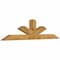 Ekena Millwork Saratoga Rough Sawn Timber Gable Bracket, Western Red Cedar, 96"W x 24"H x 6"D x 6"F, 6/12 Pitch GBW096X24X0606SAR00RWR - alternate 4